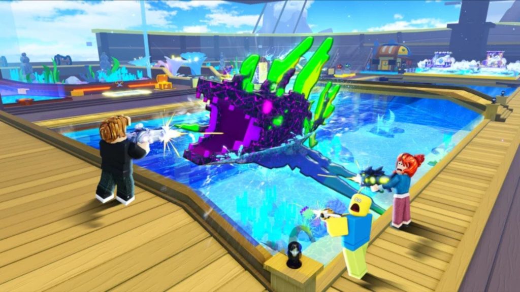 Hunt Giant Fish Artwork