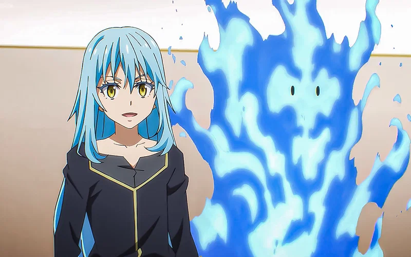 Fullmetal Alchemist Creator's New Dark Anime Storms Spring 2026 Charts 6 Rimuru Tempest from the anime series That Time I Got Reincarnated as a Slime.