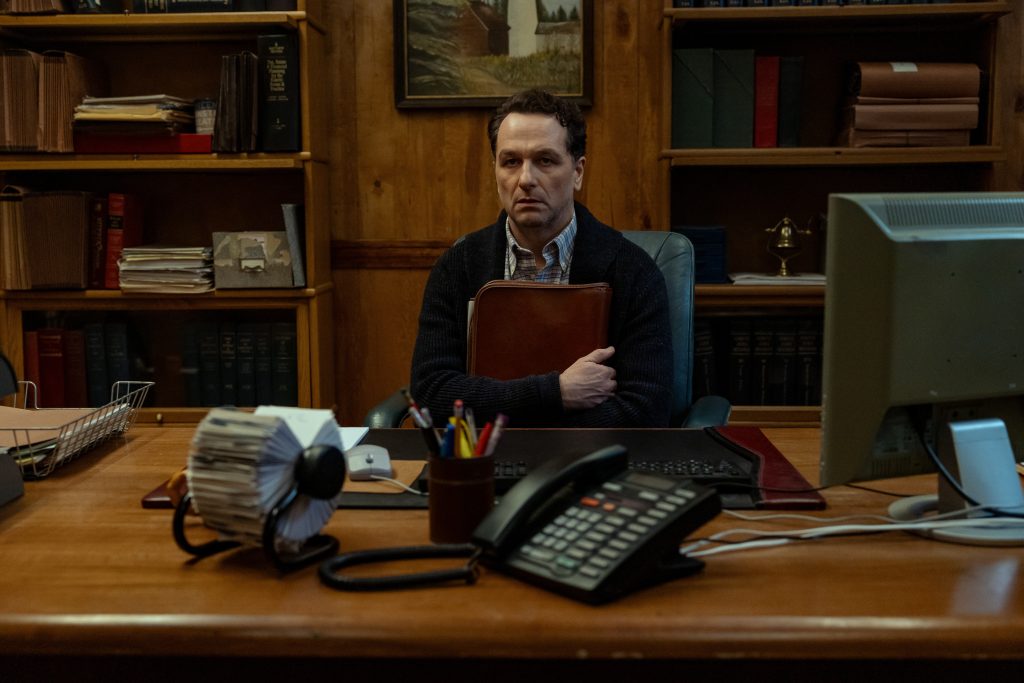 Tom Loftis (Matthew Rhys) in Widow's Bay