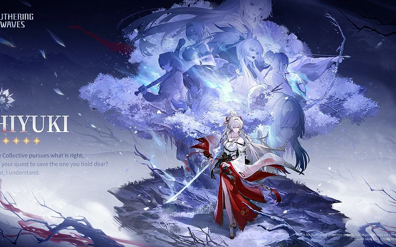 When Is Wuthering Waves' Anniversary? WuWa Celebrates 2nd Year With Version 3.3 2 A screenshot of Hiyuki in Wuthering Waves.