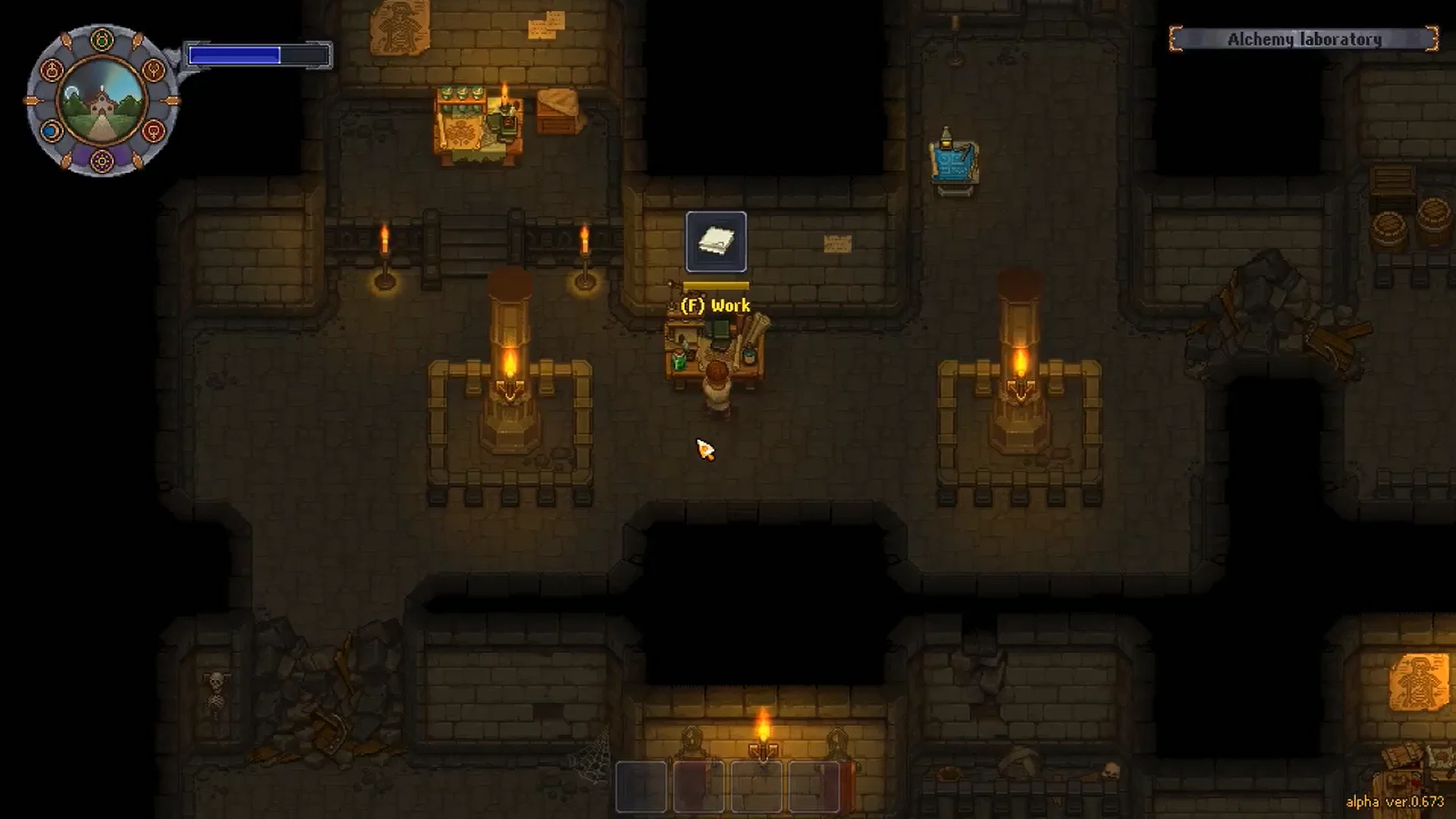 How to Get Science Points in Graveyard Keeper? 12 Crafting Clean Paper via Pigskin Paper in Graveyard Keeper.