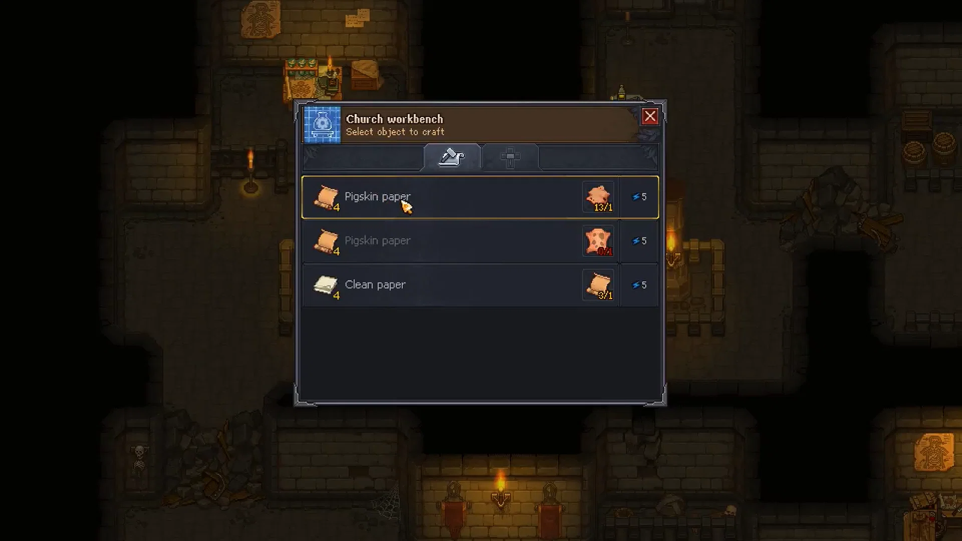 How to Get Science Points in Graveyard Keeper? 11 Crafting Pigskin Paper in Graveyard Keeper.