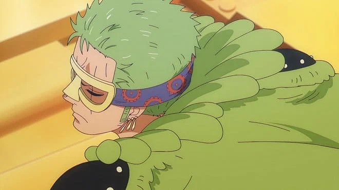Elbaf's Chaos Escalates With Confusion and Comedy 11 Zoro from One Piece Episode 1157.