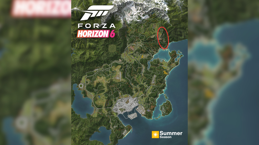 A look at the Forza Horizon 6 map