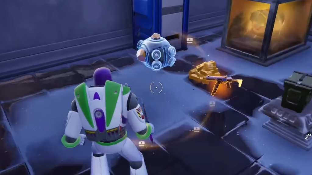 Chests inside the Ice King Vault in Fortnite.