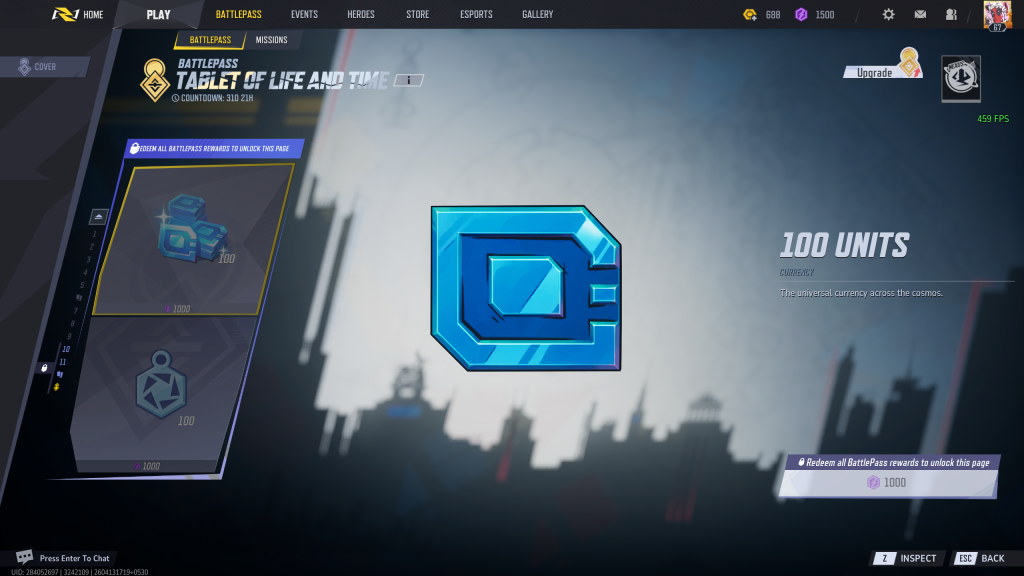 marvel rivals free units conversion