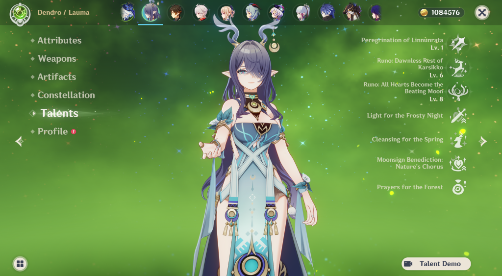 An in-game screenshot from Genshin Impact.