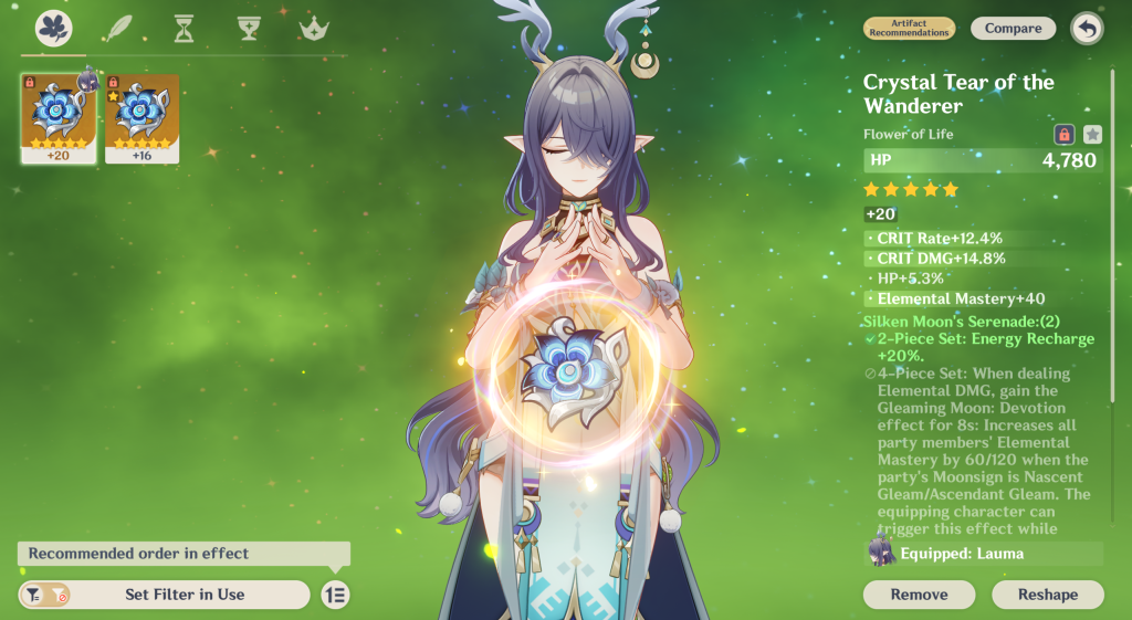 An in-game screenshot from Genshin Impact.