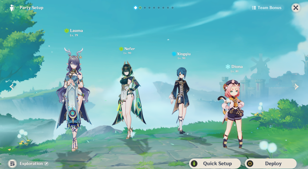 An in-game screenshot from Genshin Impact.