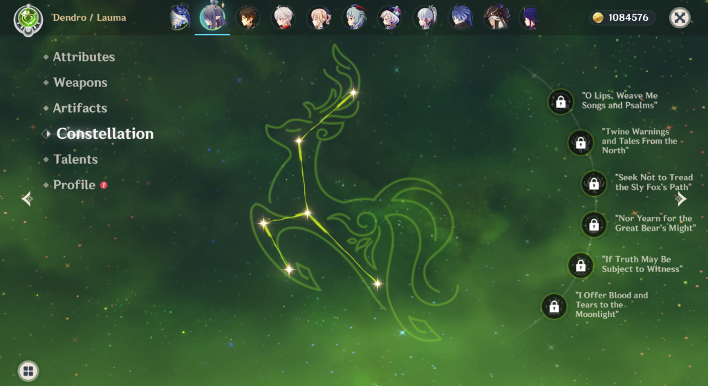 An in-game screenshot from Genshin Impact.