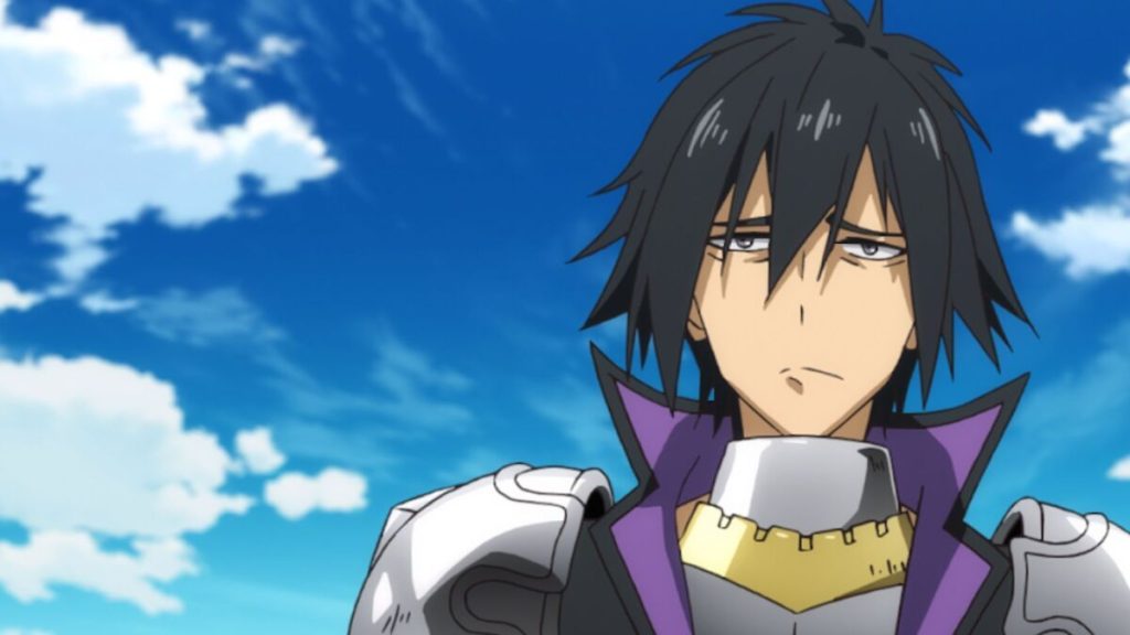 Seiya's annoyed expression in Cautious hero isekai anime