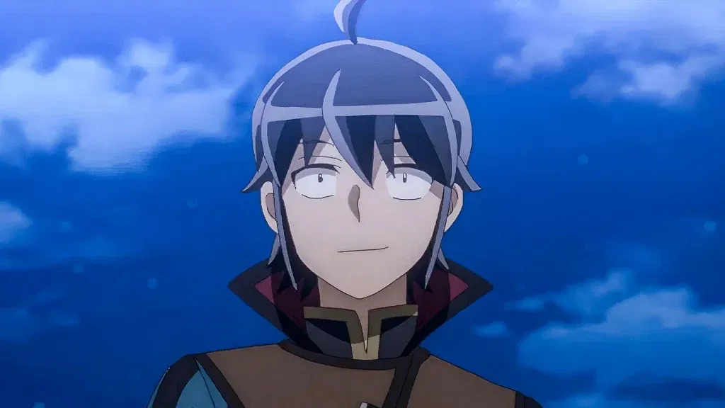 Makoto smiling in moonlit fantasy