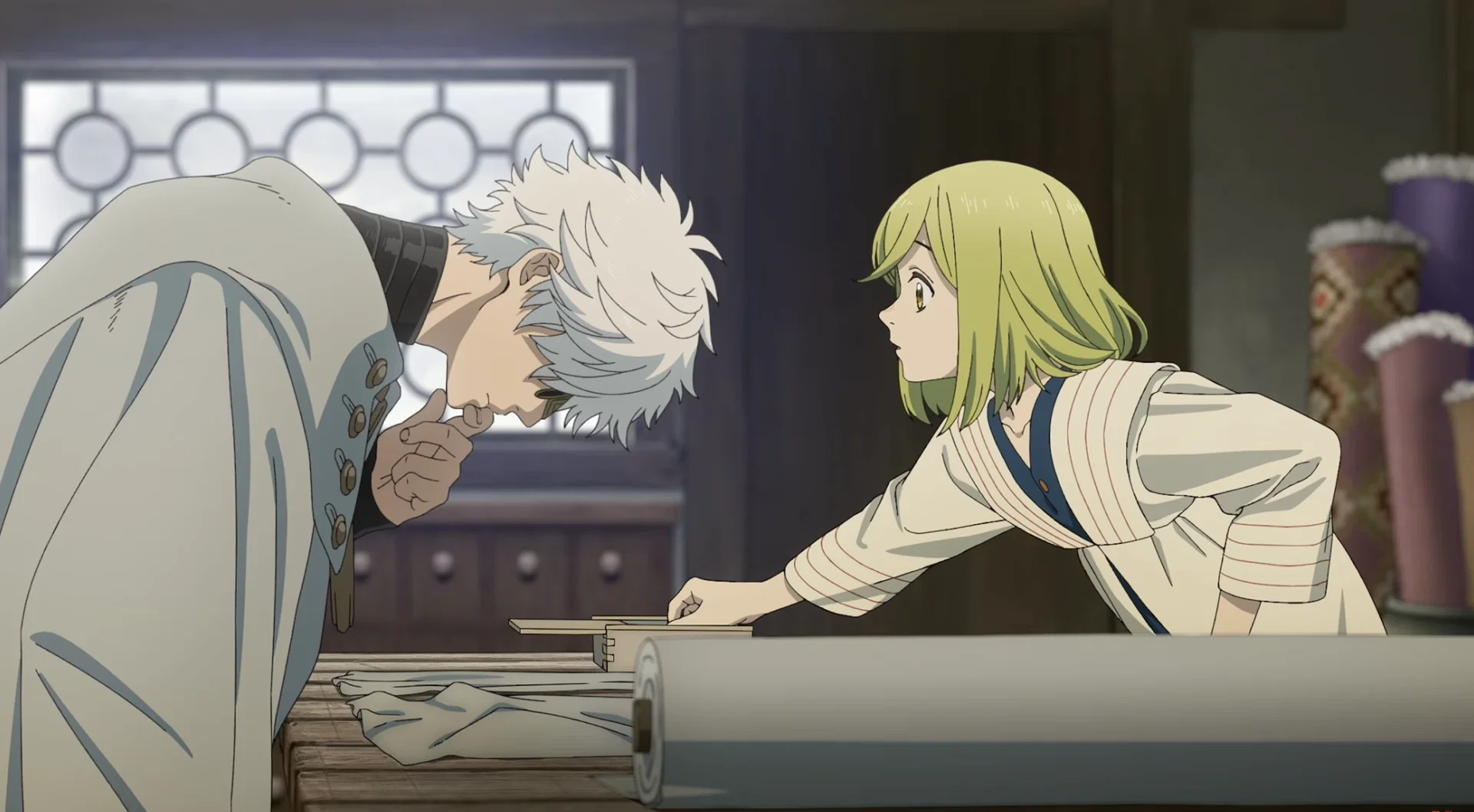 Agott Thrusts Coco Into Danger Behind Qifrey’s Back 18 coco is cutting a piece of cloth at her house when she sees Qifrey looking intently at the piece in witch hat atelier