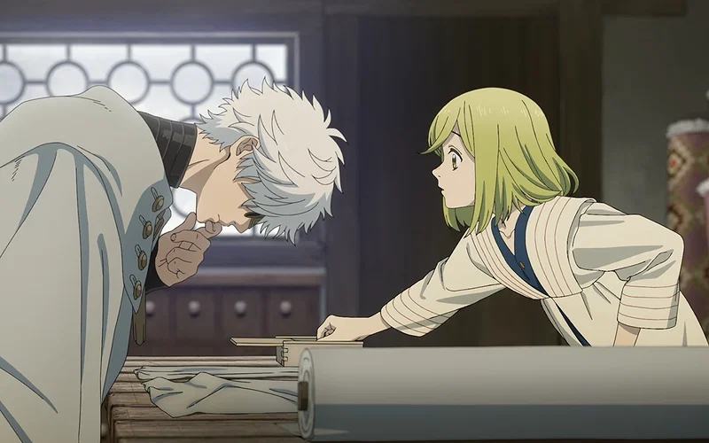 Agott Thrusts Coco Into Danger Behind Qifrey’s Back 4 coco is cutting a piece of cloth at her house when she sees Qifrey looking intently at the piece in witch hat atelier