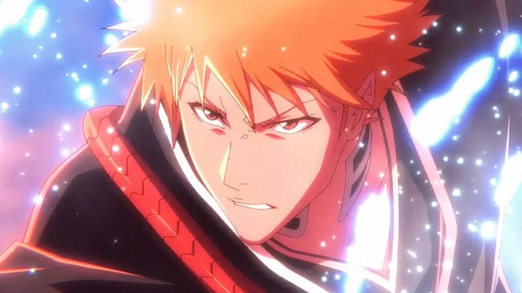 Ichigo Kurosaki during an action still form Thousand-Year Blood War. 