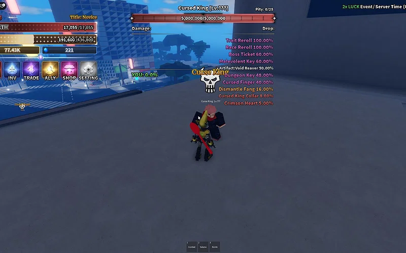 How to Get Cursed Flesh in Sailor Piece? 4 Cursed King in Sailor Piece