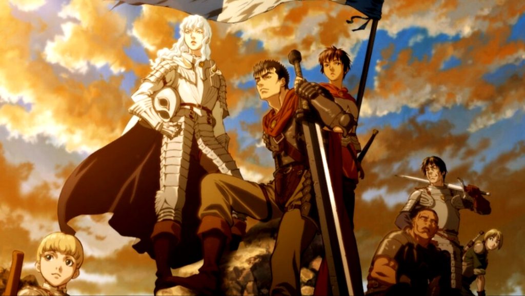 a still from the berserk anime series