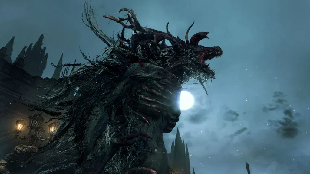 Screengrab from Bloodborne