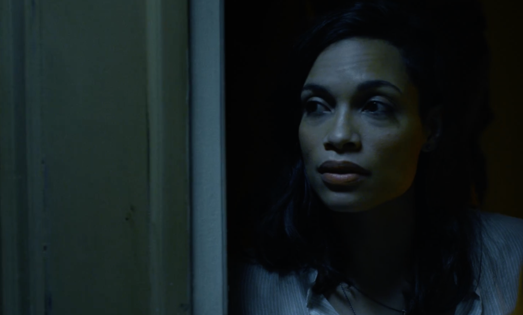 Claire Temple, opening the door to her apartment 