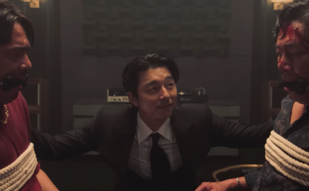 The recruiter forcing kim and Woo-seok to play rock paper scissor minus one