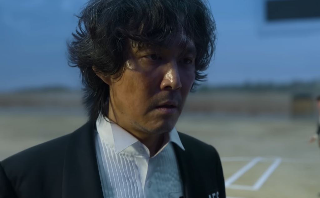 Gi hun during the Squid Game Season 1 finale 