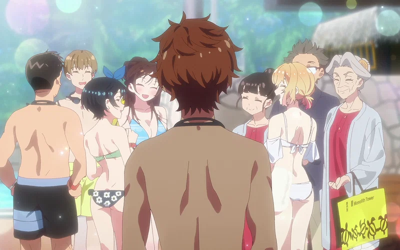 An Episode Of Character Development And Shock 3 Kazuya thinking about his life, rent-a-girlfriend season 5 episode 2