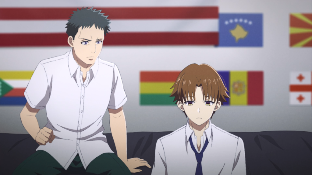 ishizaki and ayanokoji from classroom of the elite season 4 episode 6