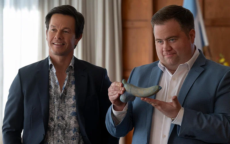 5 Best New Movies to Watch on Prime Video This Weekend (April 18-19) 1 Paul Walter Hauser and Mark Wahlberg in Balls Up (2026)
