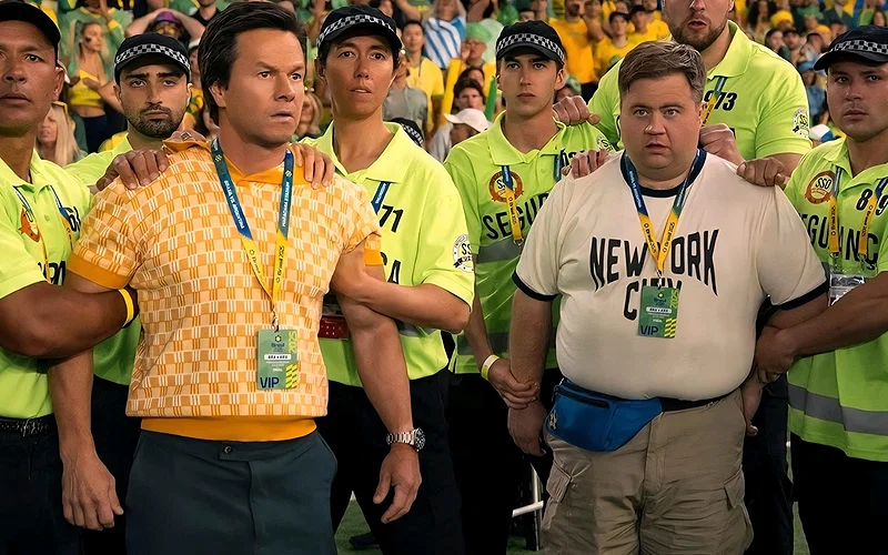 5 Best New Movies to Watch on Prime Video This Weekend (April 18-19) 5 Mark Wahlberg and Paul Walter Hauser in Balls Up (2026)