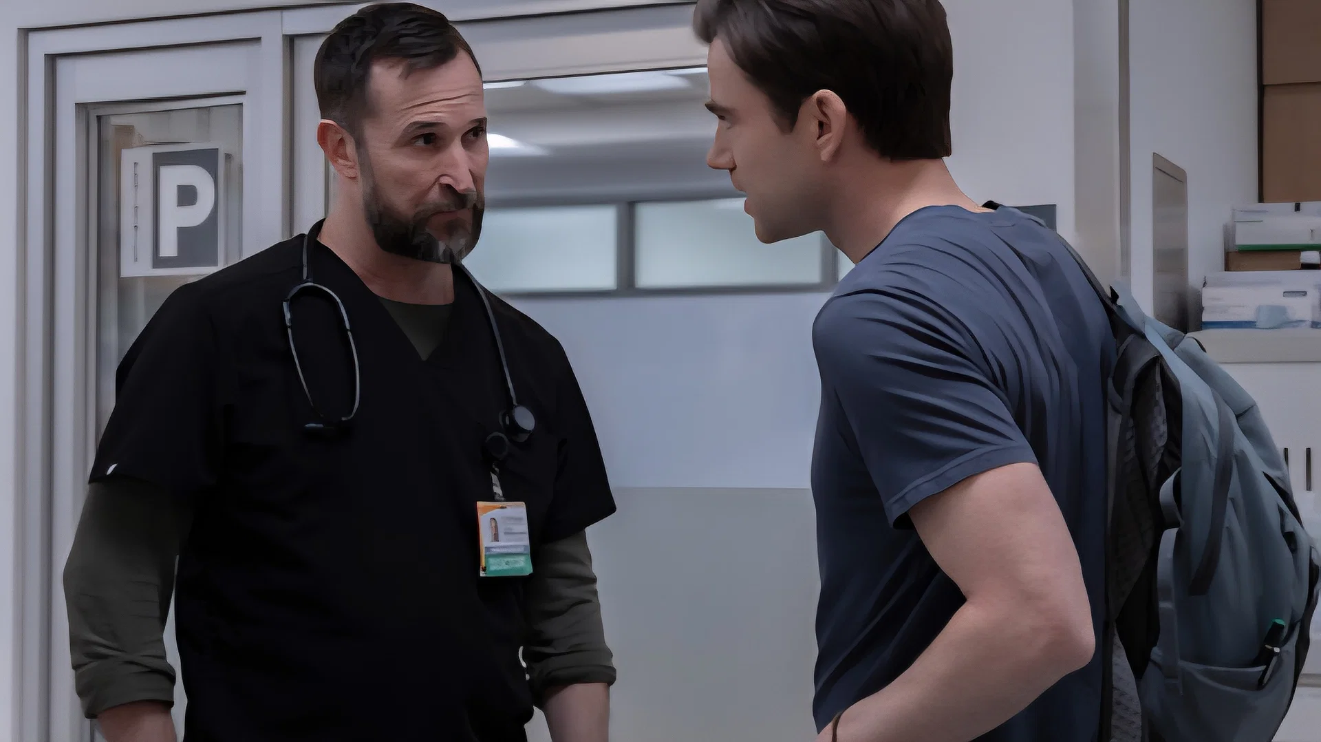 00 P.M." 46 noah wyle patrick ball