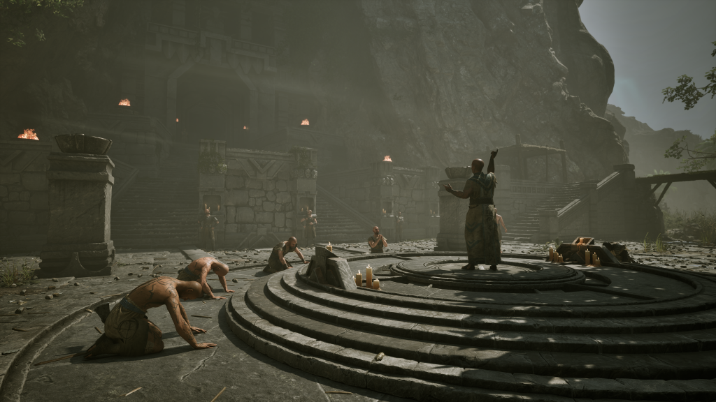 Screengrab from the Gothic 1 Remake