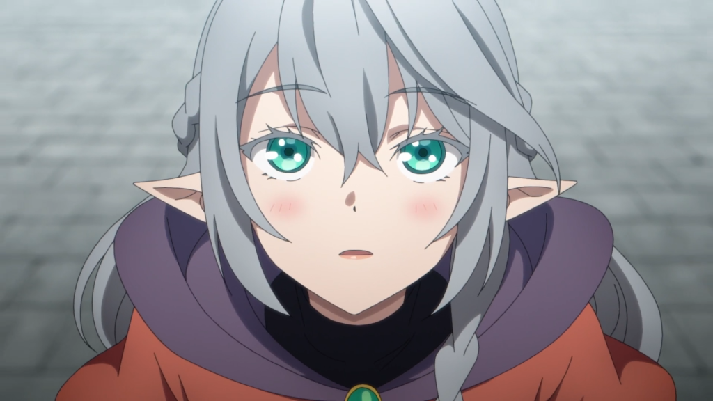 Tessia in a still from the beginning after the end season 2 episode 3