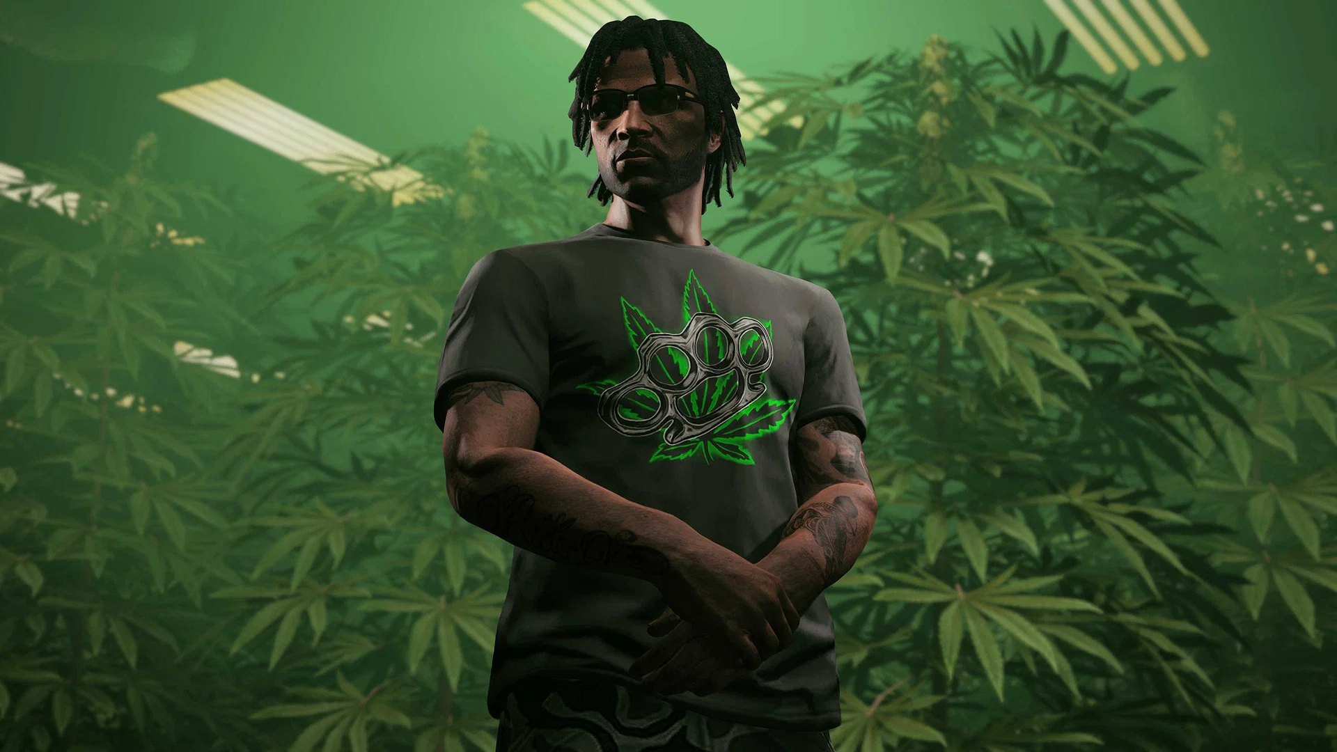 All Weekly Bonuses, Free Gifts & Discounts 15 Weed Tee in GTA Online.