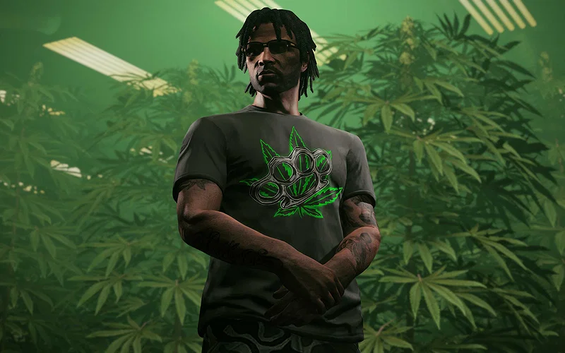 All Weekly Bonuses, Free Gifts & Discounts 5 Weed Tee in GTA Online.