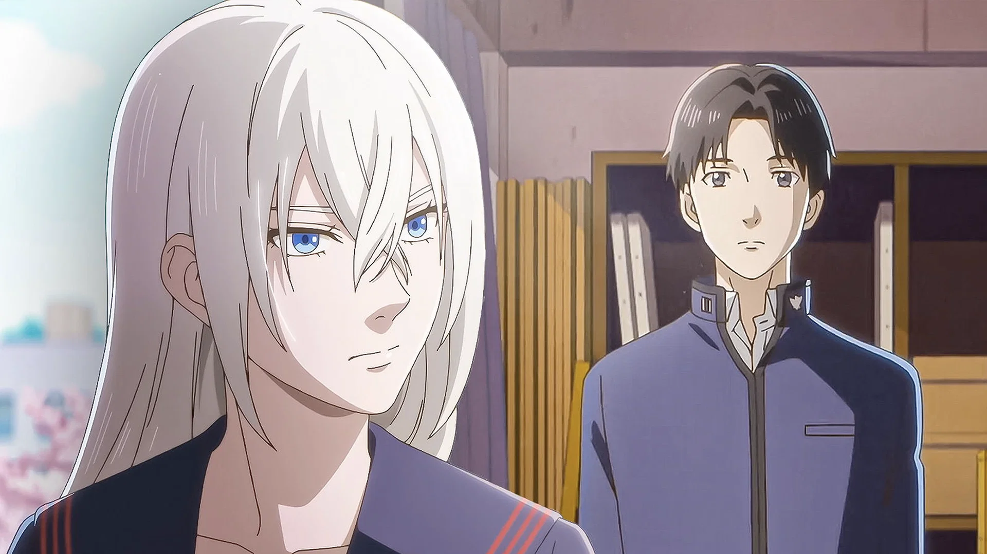 Release Date, Time, What to Expect & How to Watch 9 a still shot of koichi looking at eren as she thanks him and leaves in eren the southpaw episode 2 ending