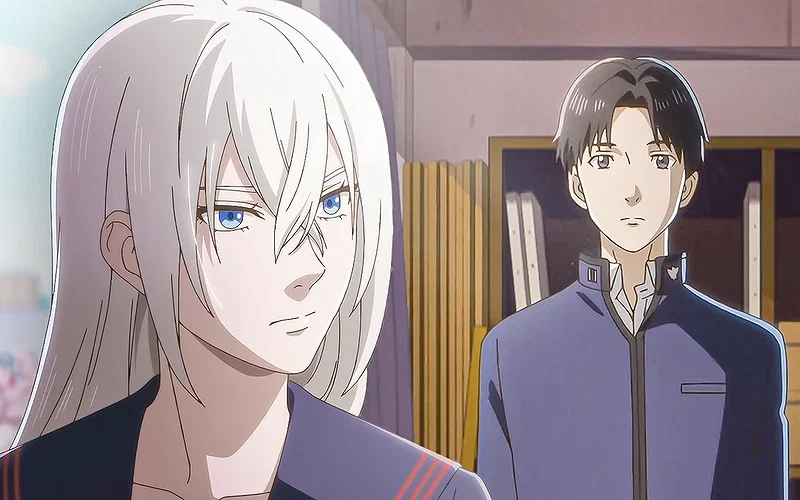 Release Date, Time, What to Expect & How to Watch 1 a still shot of koichi looking at eren as she thanks him and leaves in eren the southpaw episode 2 ending