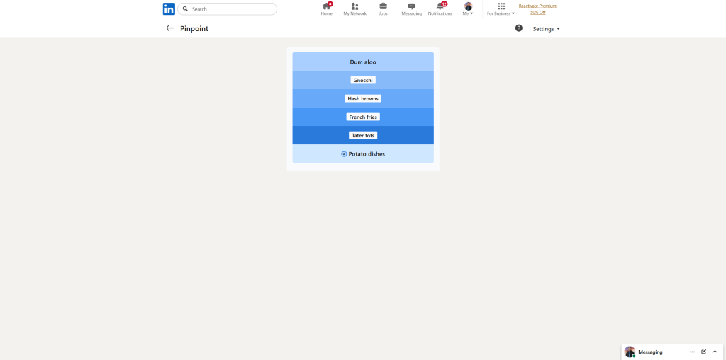 A screenshot of the daily LinkedIn Games puzzles.
