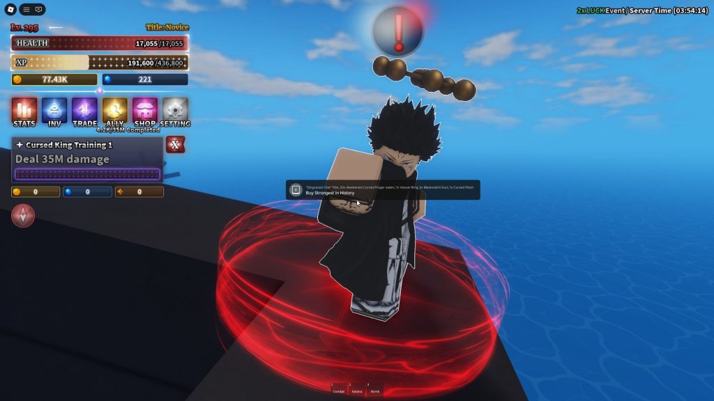 Strongest in History in Sailor Piece