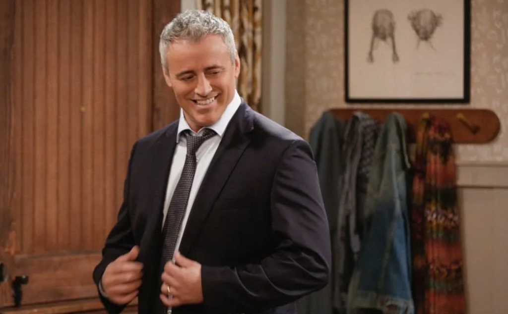 Matt LeBlanc in a still from Man With a Plan
