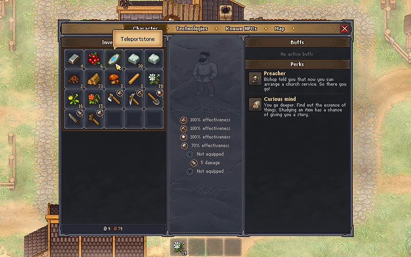 How to Get Teleport Stone in Graveyard Keeper? 1 Teleport Stone in Graveyard Keeper.