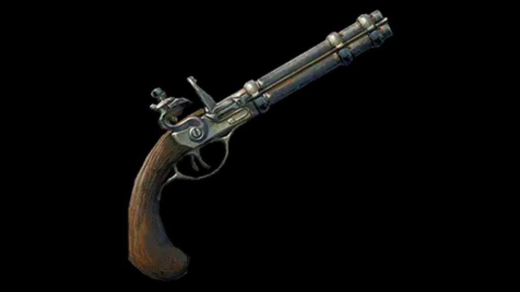 The Drake's Double-Barreled Pistol in Windrose.