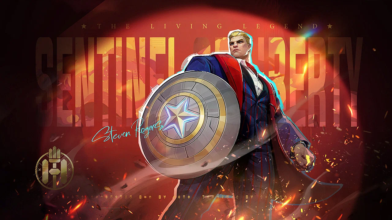 Price, Availability, and Rewards Explained 18 Marvel Rivals MVP Animation showcasing the "Star Spangled Style" Captain America skin from the Season 2 Battle Pass.
