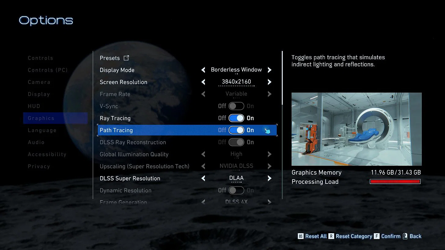 Best PC Settings for High FPS & Improved Gameplay 9 Pragmata Ray Tracing