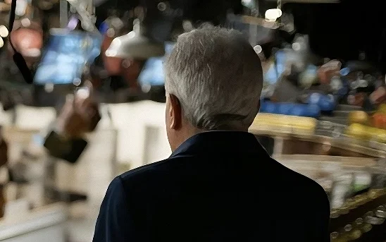 A Frustratingly Hollow Portrait of a Comedy Titan 2 Lorne Michaels looking over the set of SNL