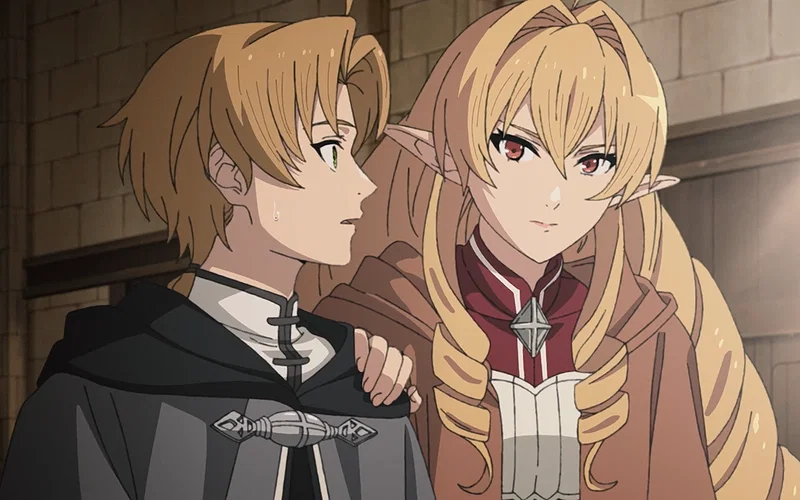 a still from mushoku tensei season 2 part 2 | credits: studio Bind