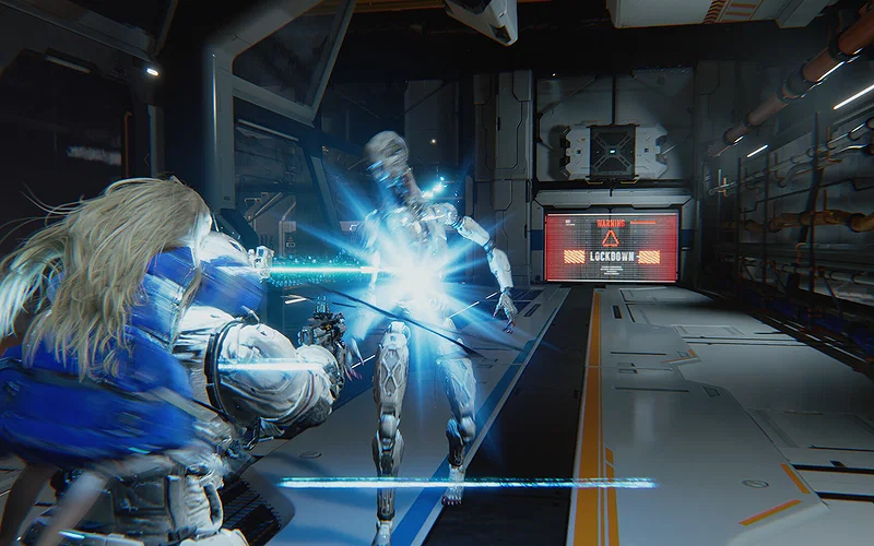 How to Change Outfits in Pragmata? 3 attacking enemy in pragmata