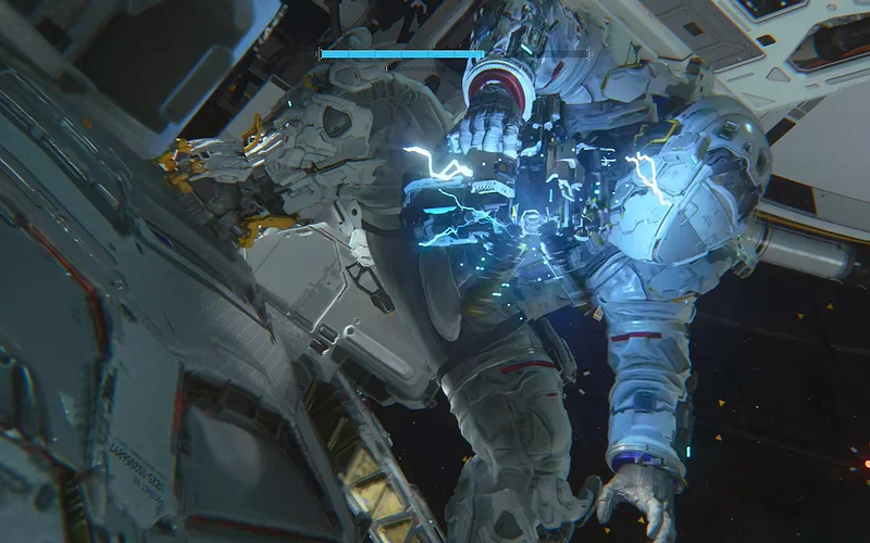 How to Beat IDUS in Pragmata? Boss Fight Guide 5 Hugh performing a finisher in Pragmata.