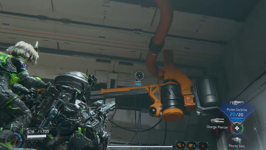 Mini Cabin 11 in Pragmata.