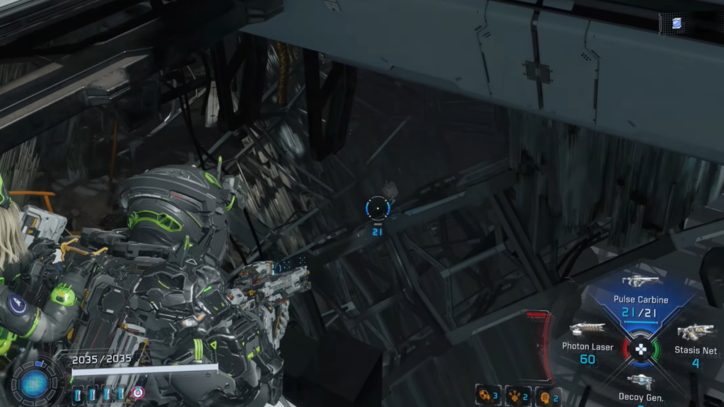 Mini Cabin 15 in Pragmata.