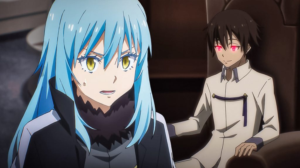 Rimuru Tempest from the anime series That Time I Got Reincarnated as a Slime.